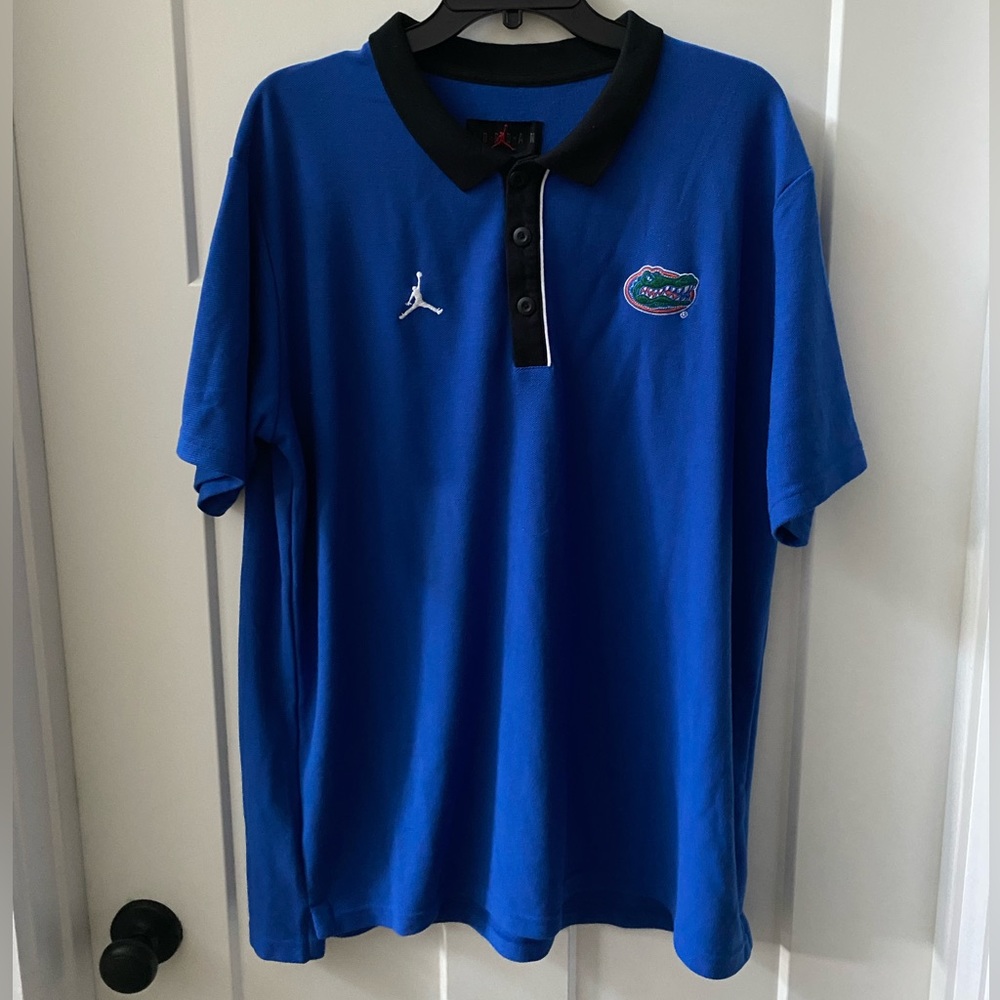Jordan Brand Florida Gators polo, Sz L, loose fit GUC